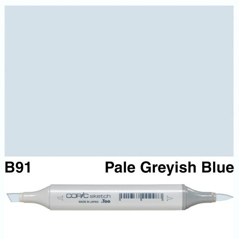 COPIC SKETCH MARKER B91 PALE GRAY BLUE