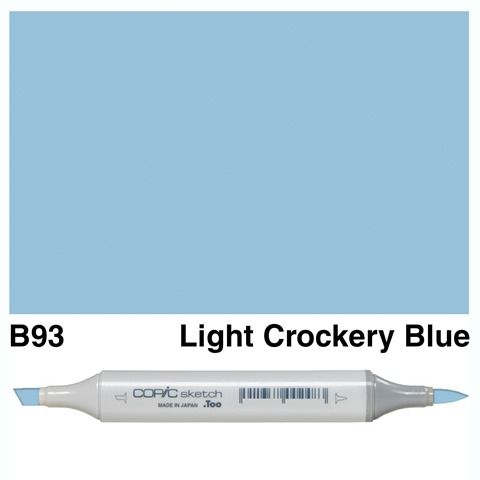 COPIC SKETCH MARKER B93 LIGHT CROCK BLUE