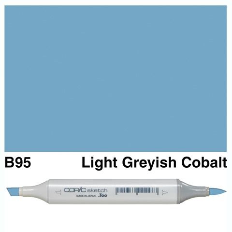 COPIC SKETCH MARKER B95 LIGHT GRAY COBAL