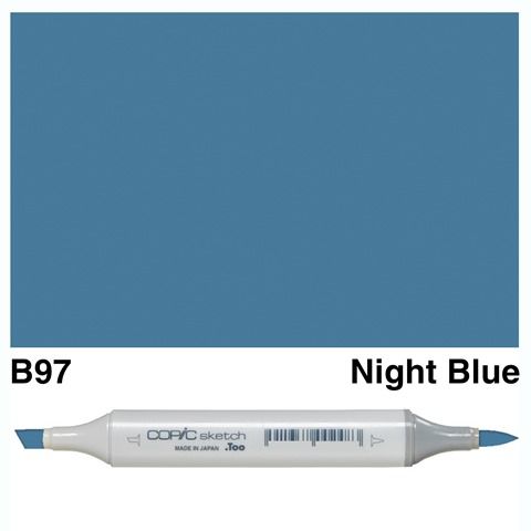 COPIC SKETCH MARKER B97 NIGHT BLUE