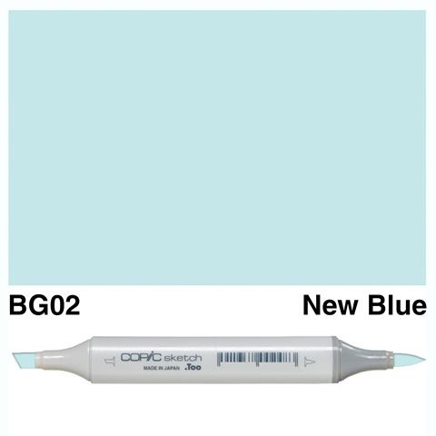 COPIC SKETCH MARKER BG02 NEW BLUE