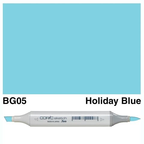 COPIC SKETCH MARKER BG05 HOLIDAY BLUE