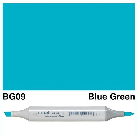 COPIC SKETCH MARKER BG09 BLUE GREEN