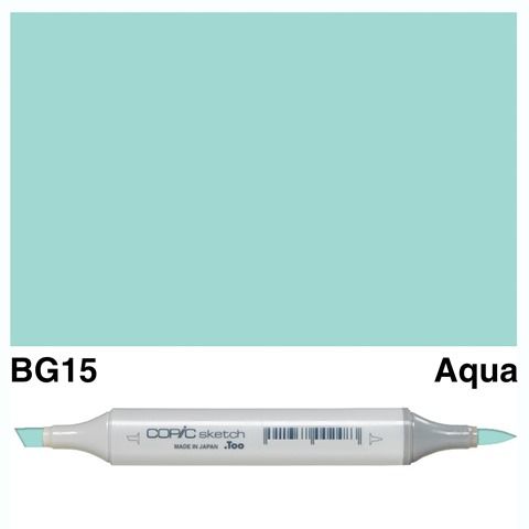 COPIC SKETCH MARKER BG15 AQUA