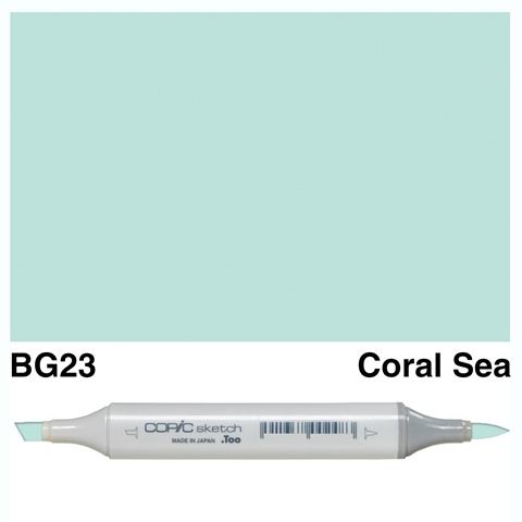 COPIC SKETCH MARKER BG23 CORAL SEA
