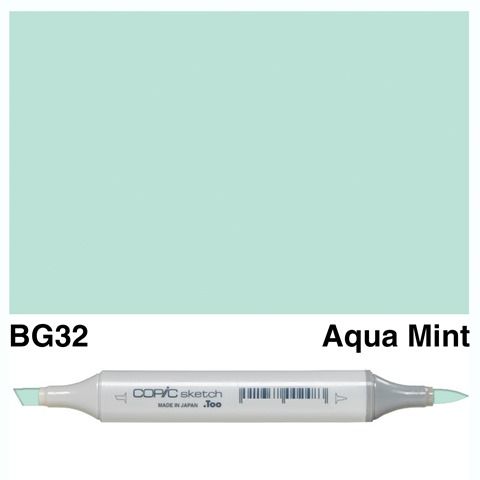 COPIC SKETCH MARKER BG32 AQUA MINT