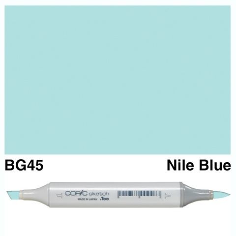 COPIC SKETCH MARKER BG45 NILE BLUE