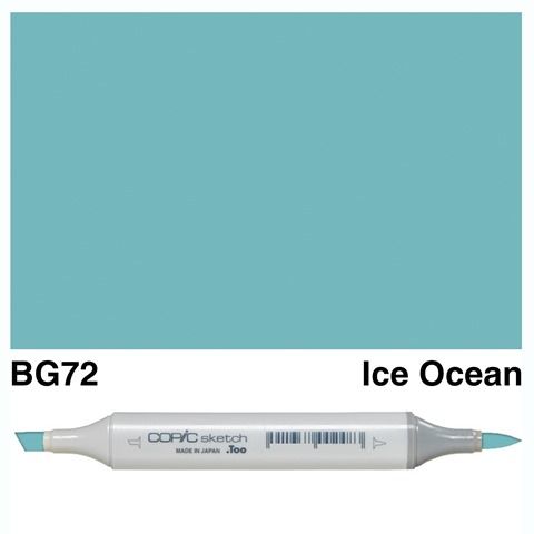 COPIC SKETCH MARKER BG72 ICE OCEAN