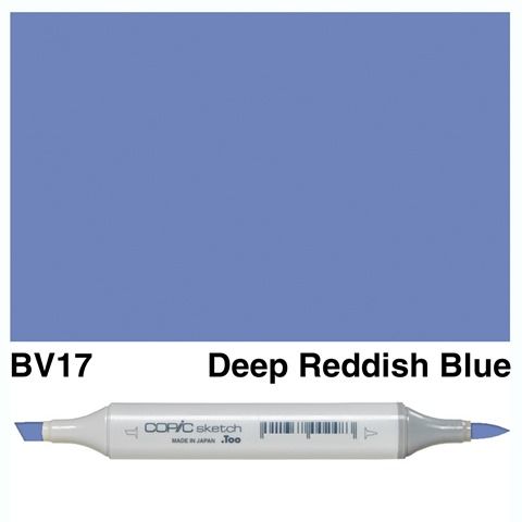 COPIC SKETCH MARKER BV17 DEEP RED BLUE