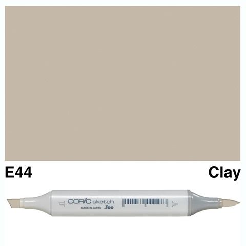 COPIC SKETCH MARKER E44 CLAY