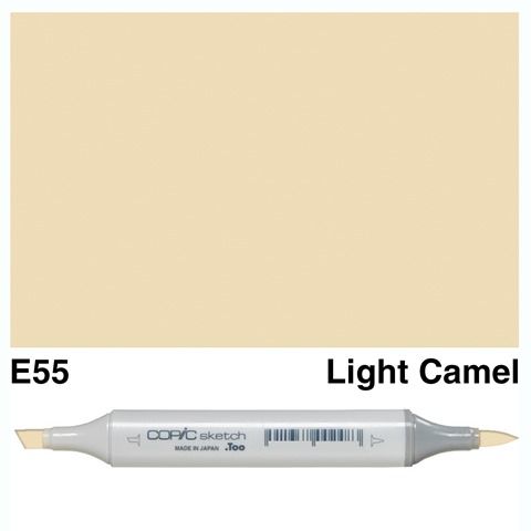 COPIC SKETCH MARKER E55 LIGHT CAMEL