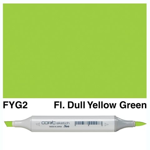 COPIC SKETCH MARKER FYG2 DULL YELLOW GRN