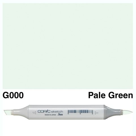 COPIC SKETCH MARKER G000 PALE GREEN