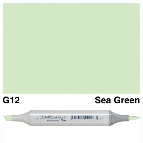 COPIC SKETCH MARKER G12 SEA GREEN