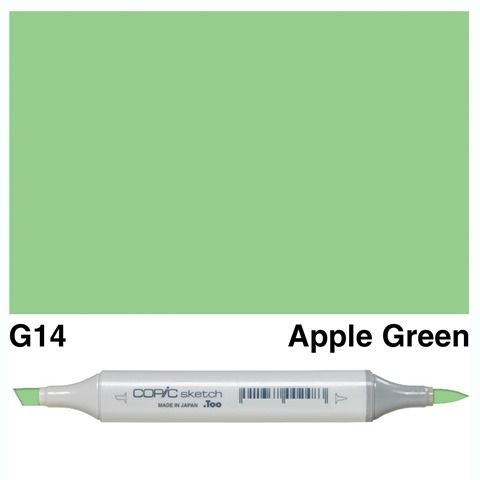 COPIC SKETCH MARKER G14 APPLE GREEN