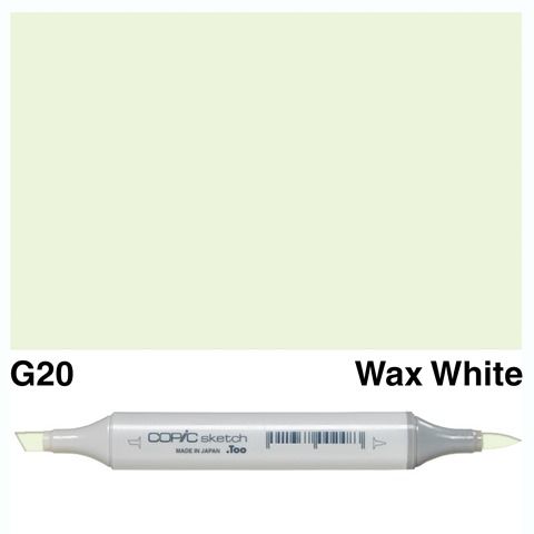 COPIC SKETCH MARKER G20 WAX WHITE