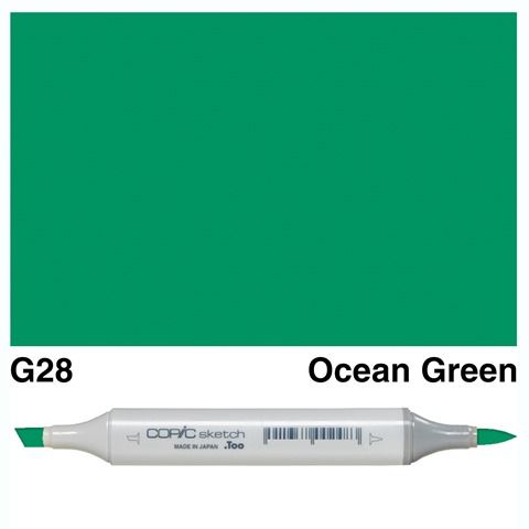 COPIC SKETCH MARKER G28 OCEAN GREEN