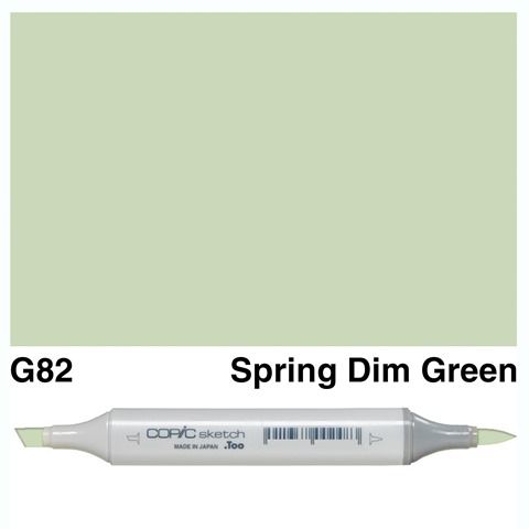 COPIC SKETCH MARKER G82 SPRING DIM GREEN