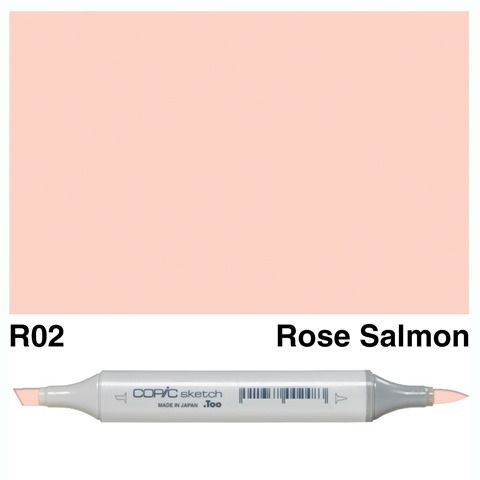 COPIC SKETCH MARKER R02 ROSE SALMON