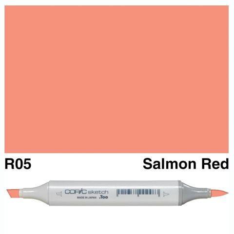 COPIC SKETCH MARKER R05 SALMON RED