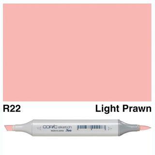 COPIC SKETCH MARKER R22 LIGHT PRAWN