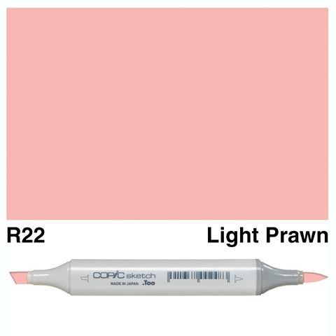 COPIC SKETCH MARKER R22 LIGHT PRAWN