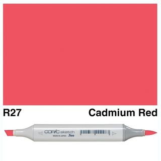 COPIC SKETCH MARKER R27 CADMIUM RED