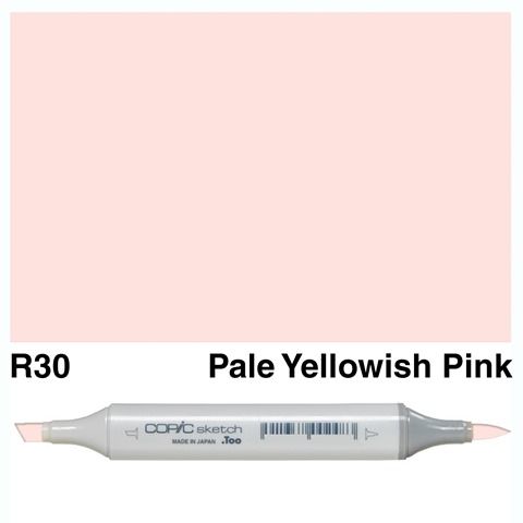 COPIC SKETCH MARKER R30 PALE YELLOW PINK