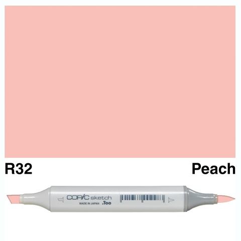 COPIC SKETCH MARKER R32 PEACH