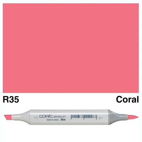 COPIC SKETCH MARKER R35 CORAL