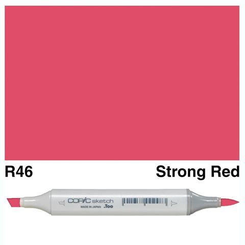 COPIC SKETCH MARKER R46 STRONG RED