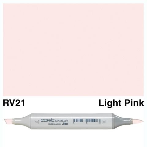 COPIC SKETCH MARKER RV21 LIGHT PINK