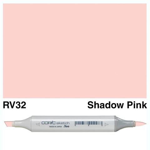 COPIC SKETCH MARKER RV32 SHADOW PINK