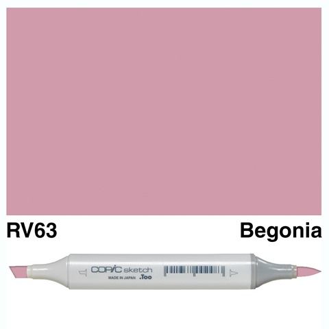 COPIC SKETCH MARKER RV63 BEGONIA