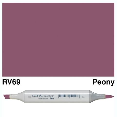 COPIC SKETCH MARKER RV69 PEONY