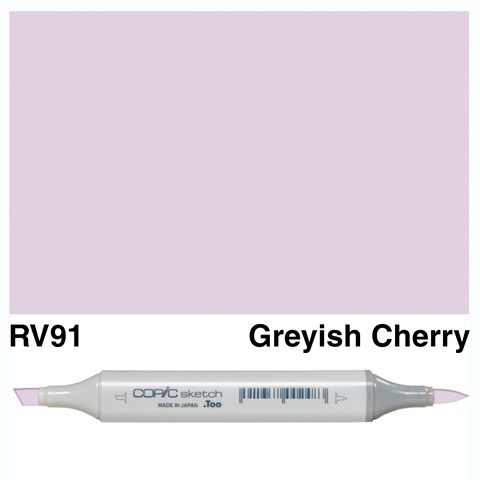 COPIC SKETCH MARKER RV91 GRAYISH CHERRY