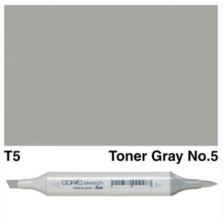 COPIC SKETCH MARKER T5 TONER GRAY NO.5