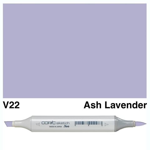 COPIC SKETCH MARKER V22 ASH LAVENDER