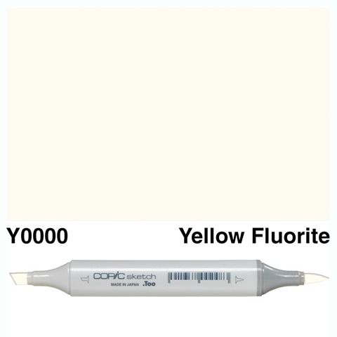 COPIC SKETCH MARKER Y0000 YELLOW FLUORIT