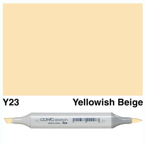 COPIC SKETCH MARKER Y23 YELLOWISH BEIGE