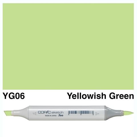 COPIC SKETCH MARKER YG06 YELLOWISH GREEN