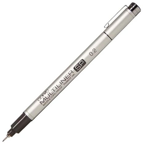 COPIC MULTILINER SP BLACK 0.2MM