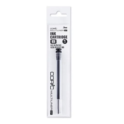 COPIC MULTILINER SP BLACK CARTRIDGE B