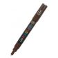 POSCA MARKER EXTRA FINE BULLET TIP 1MM BROWN