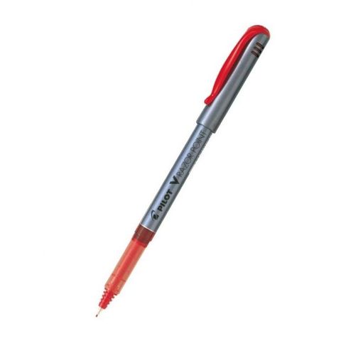 PILOT V RAZOR POINT 0.4 EXTRA FINE RED