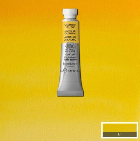 W&N PROFESSIONAL W/C 14ML S4 CADMIUM YELLOW