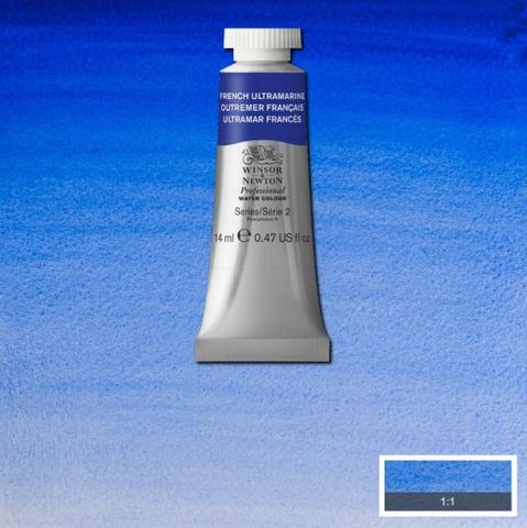 W&N PROFESSIONAL W/C 14ML S2 FRENCH ULTRAMARINE