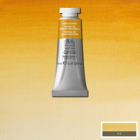 W&N PROFESSIONAL W/C 14ML S1 RAW SIENNA