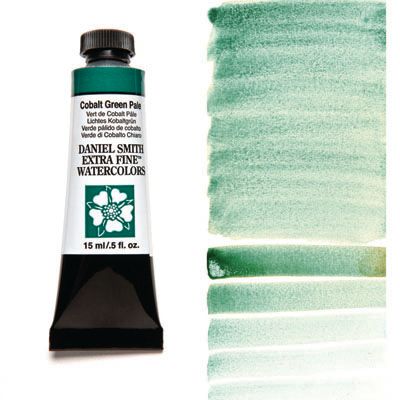 DANIEL SMITH W/C 15ML COBALT GREEN PALE