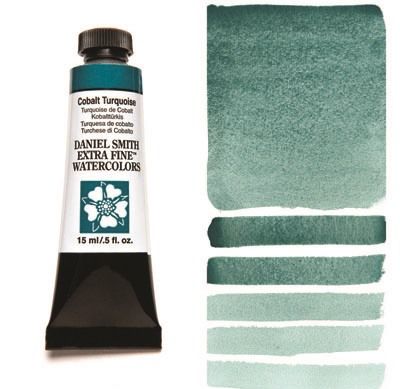 DANIEL SMITH W/C 15ML COBALT TURQUOISE